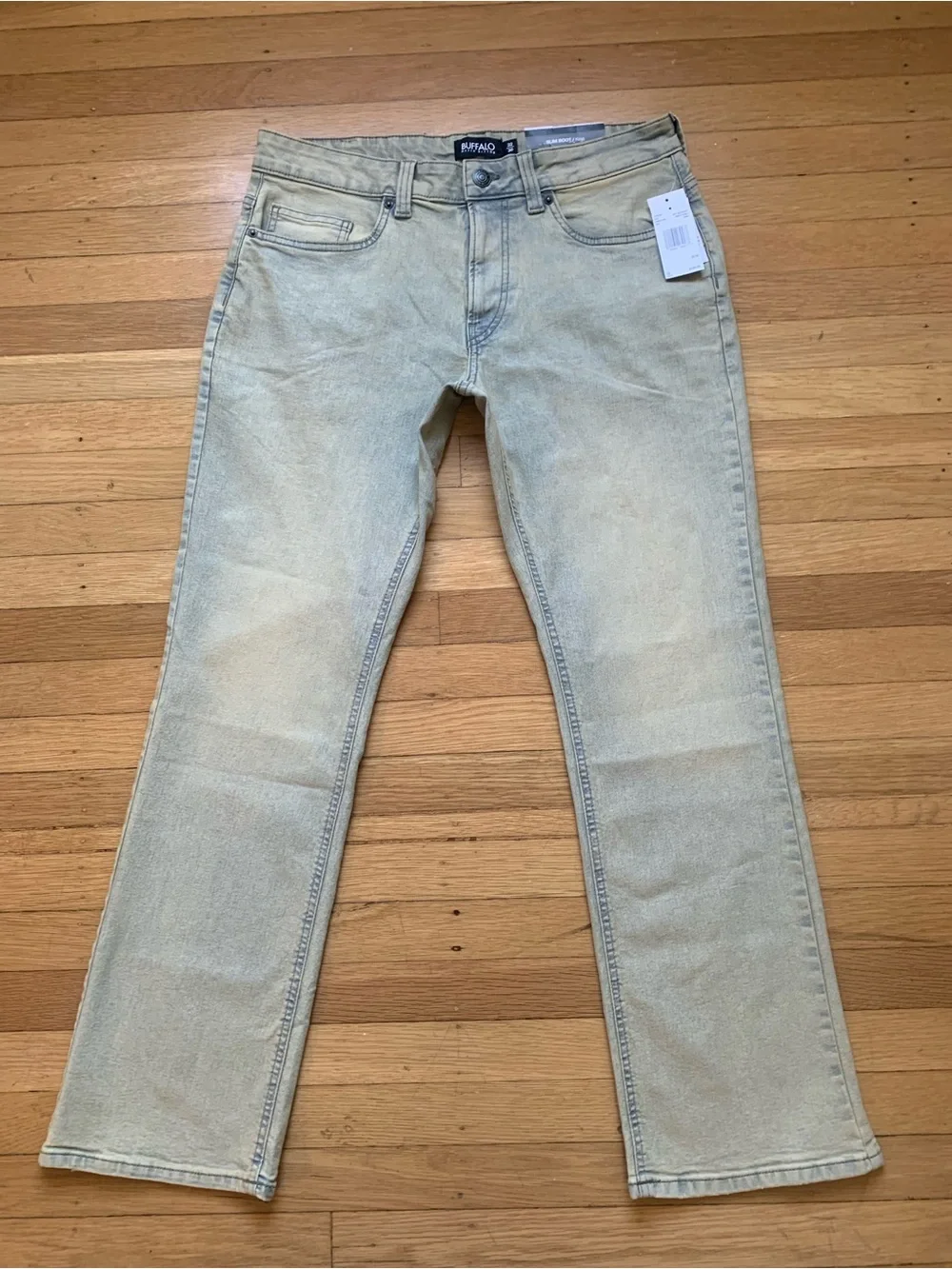NWT Buffalo David Bitton Slim Boot King Jeans in Mens Size 32x30 (31”)